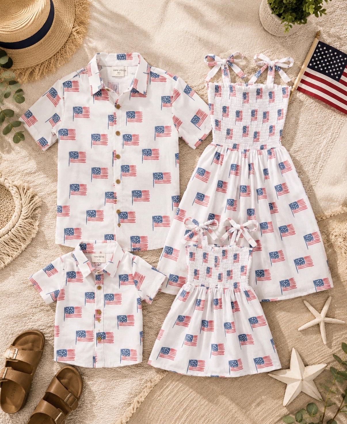 Little Patriot Button Up