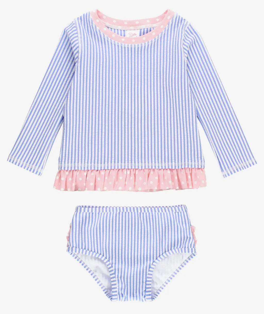 Preorder Girls Long Sleeve Scallop 2 Piece