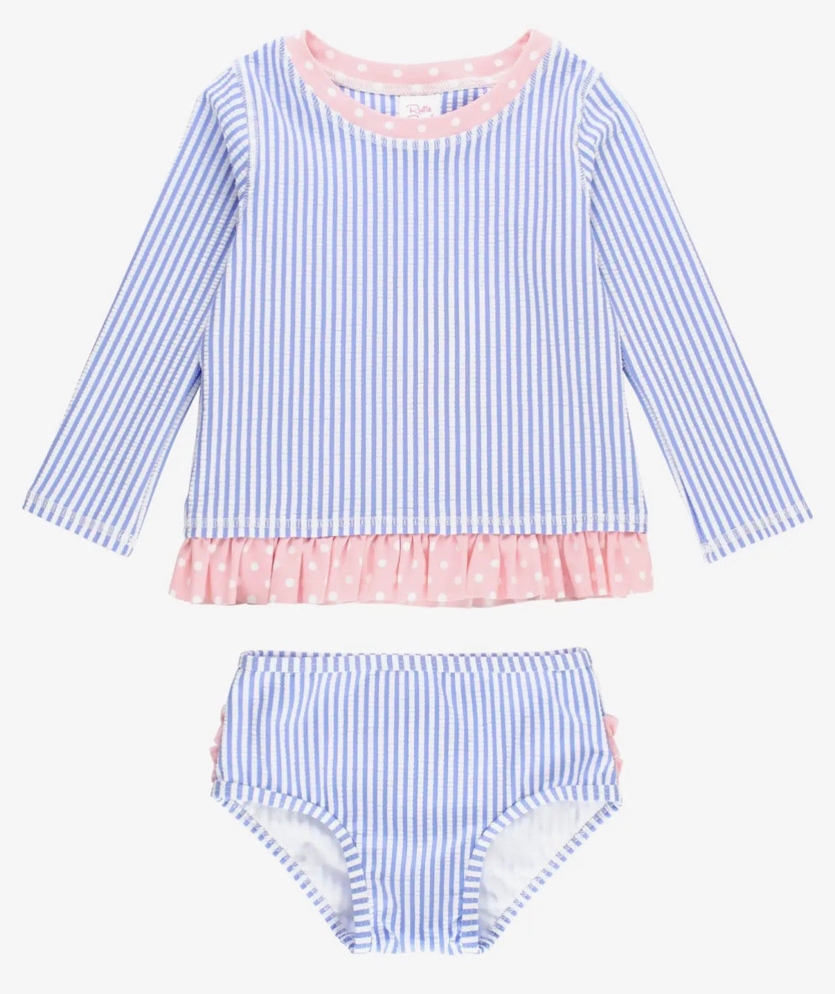 Preorder Girls Long Sleeve Scallop 2 Piece