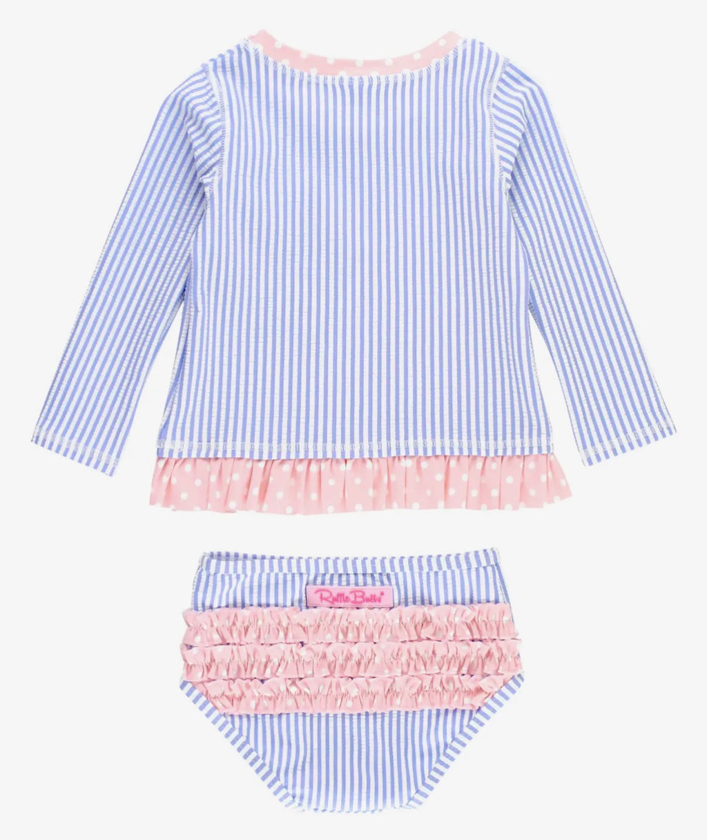 Preorder Girls Long Sleeve Scallop 2 Piece