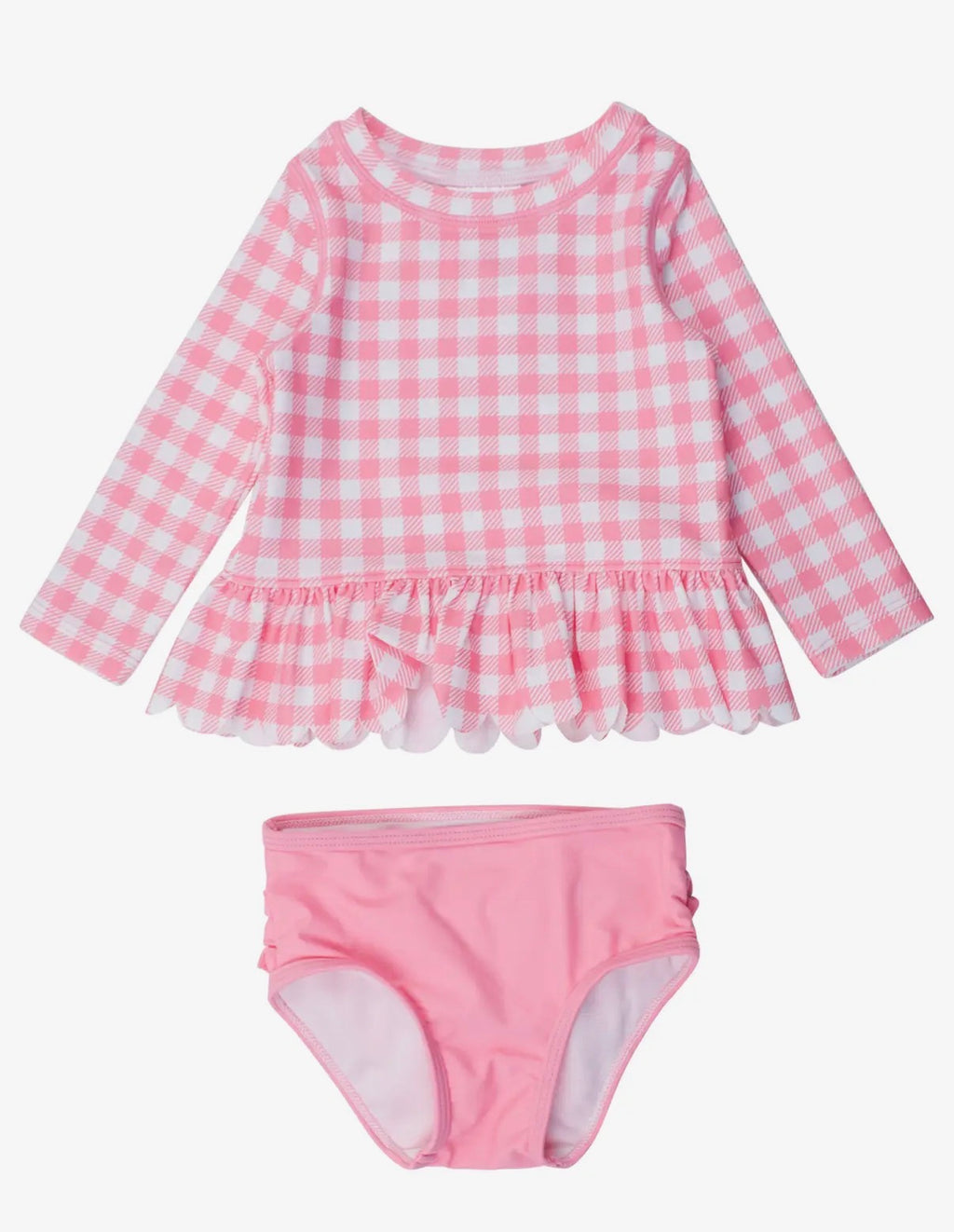 Preorder Girls Long Sleeve Scallop 2 Piece