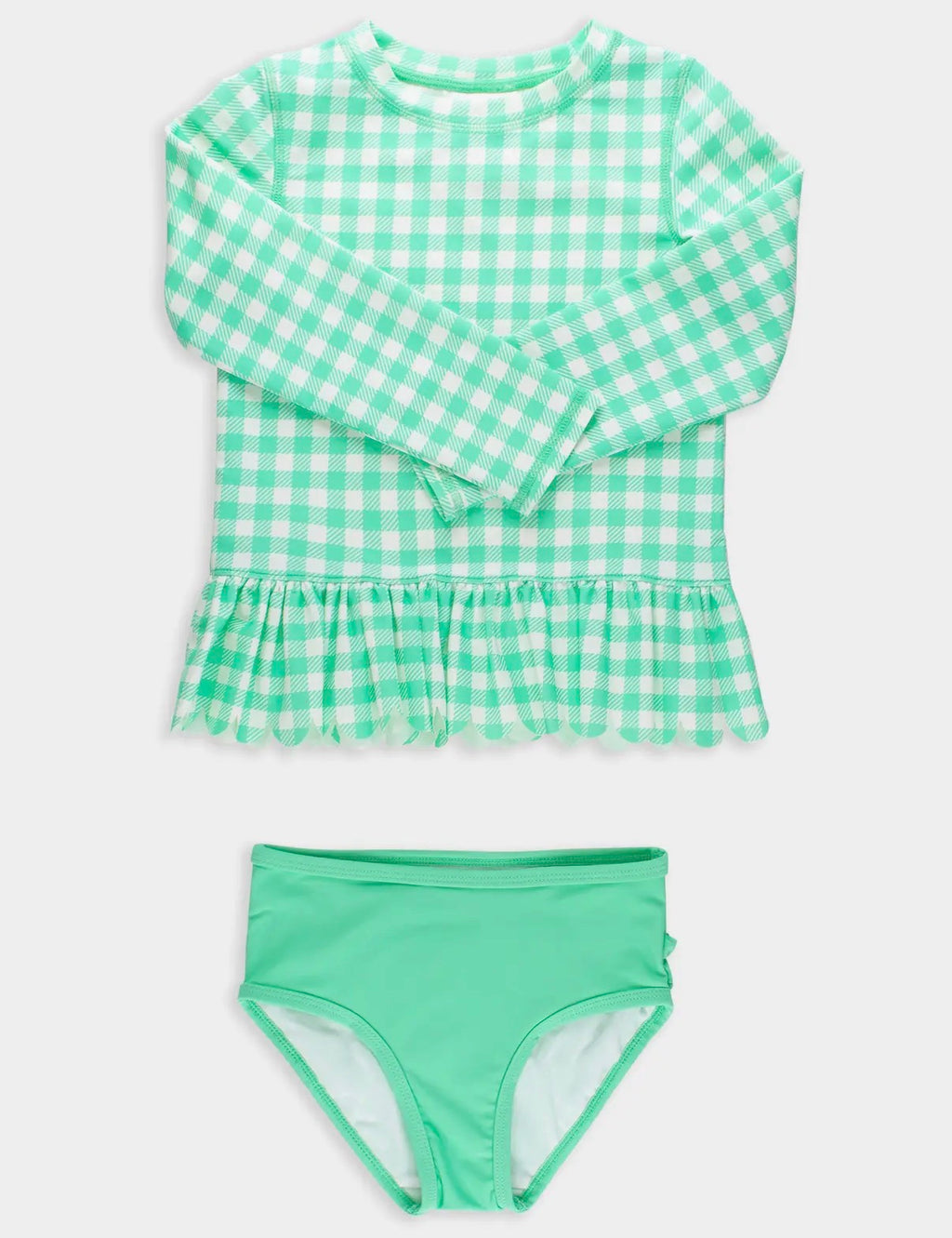 Preorder Girls Long Sleeve Scallop 2 Piece