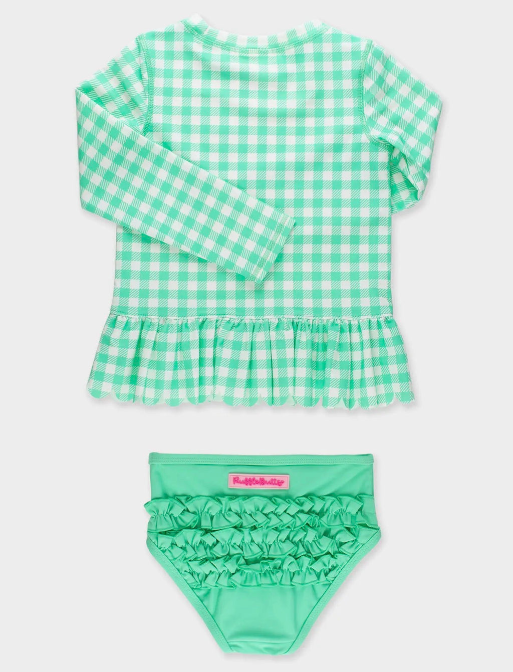 Preorder Girls Long Sleeve Scallop 2 Piece