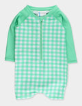 Preorder Baby Boy Spring Green One Piece