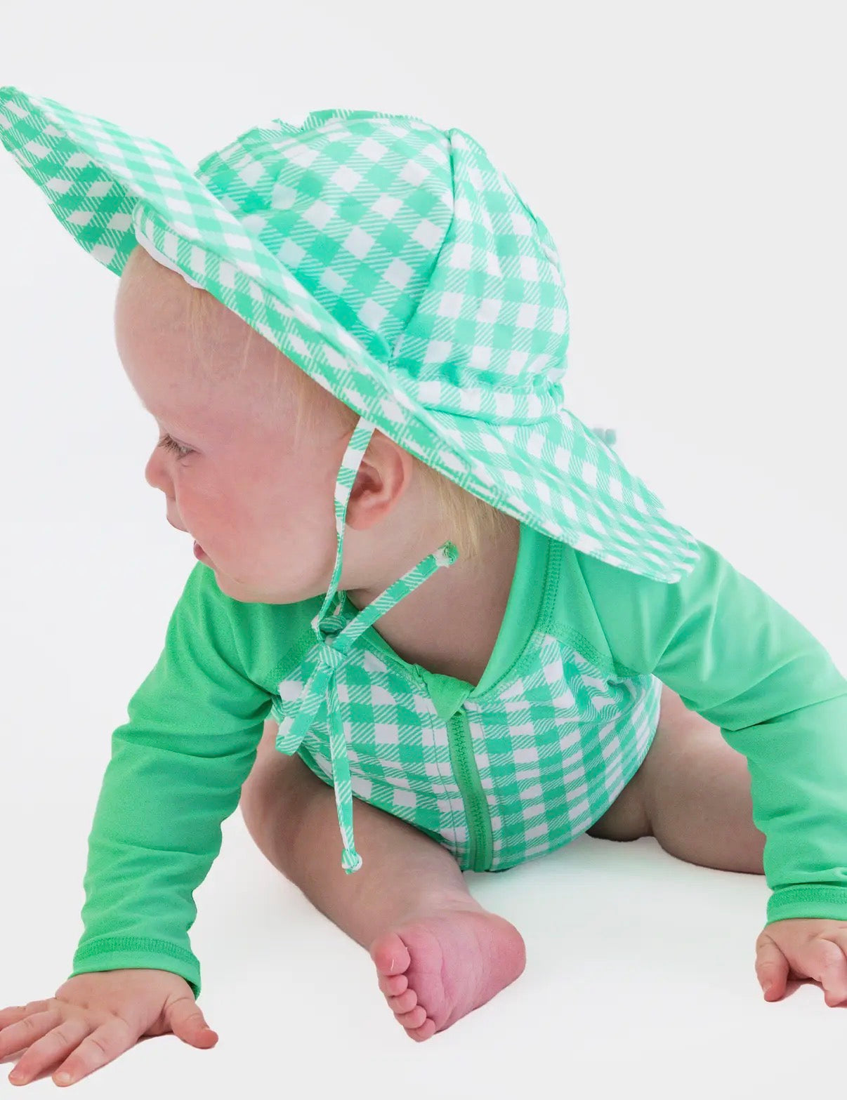 Preorder Baby Boy Spring Green One Piece