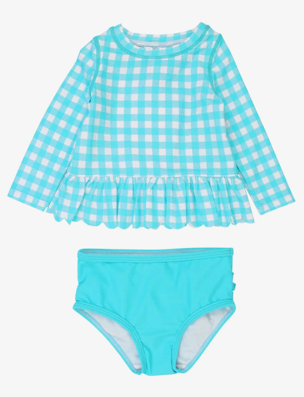 Preorder Girls Long Sleeve Scallop 2 Piece