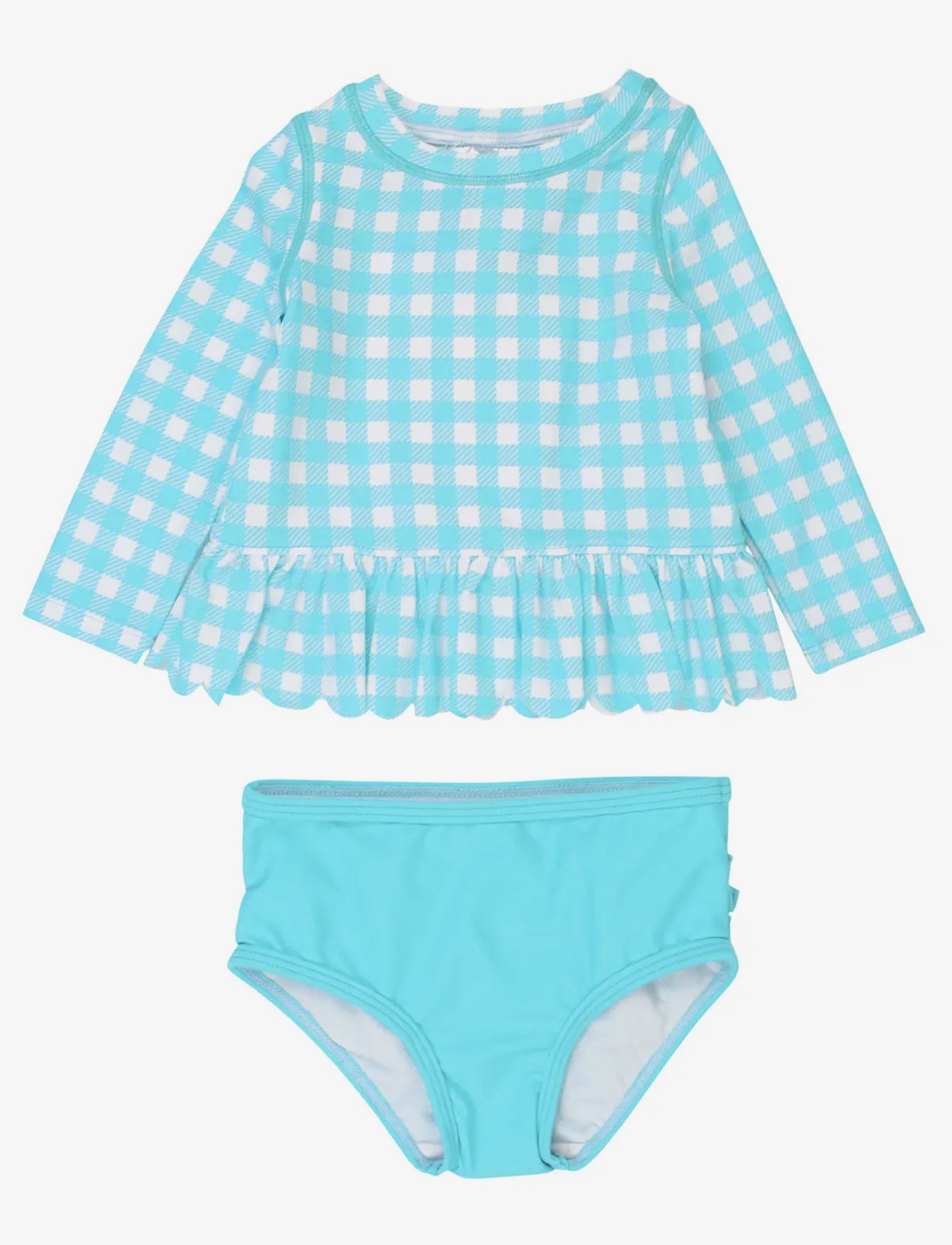 Preorder Girls Long Sleeve Scallop 2 Piece