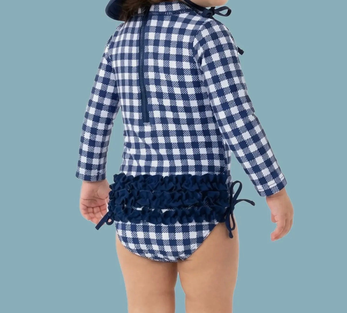 Preorder Baby Girls Gingham One Piece