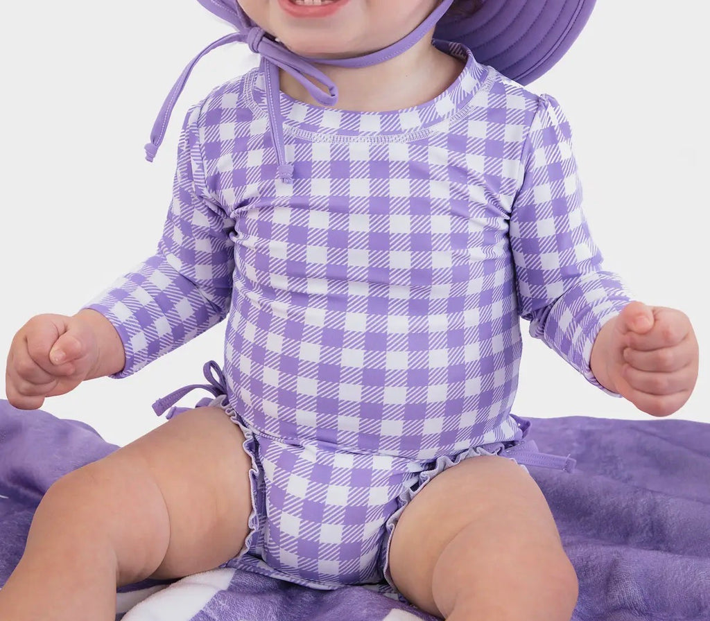 Preorder Baby Girls Gingham One Piece