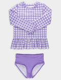 Preorder Girls Long Sleeve Scallop 2 Piece